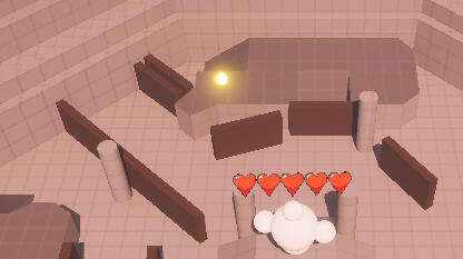 Last stage: A power-up pick-up spawns to the farthest obelisk location from the players.