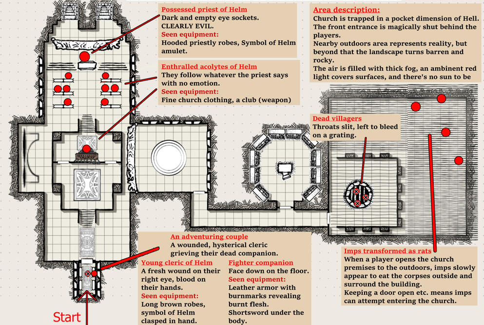 1st of 3 dungeon levels