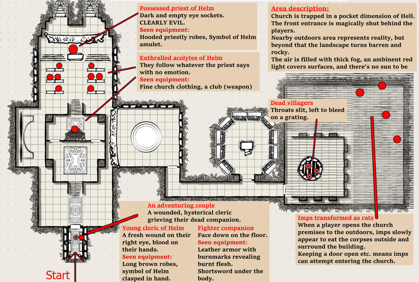 1st of 3 dungeon levels